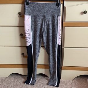 Pink Victoria Secret workout leggings
